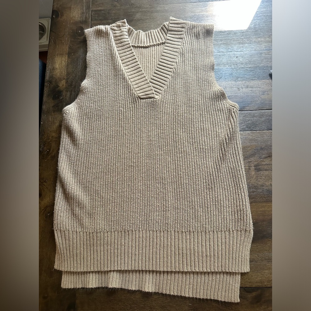 Sweater Dress Vest